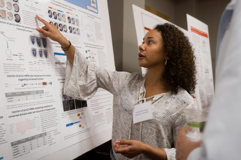 Picture from 2019 CMBP/Center for RNA Biolgy Symposium Poster Session