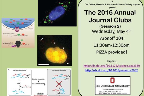 2016 Annual Journal Clubs 2